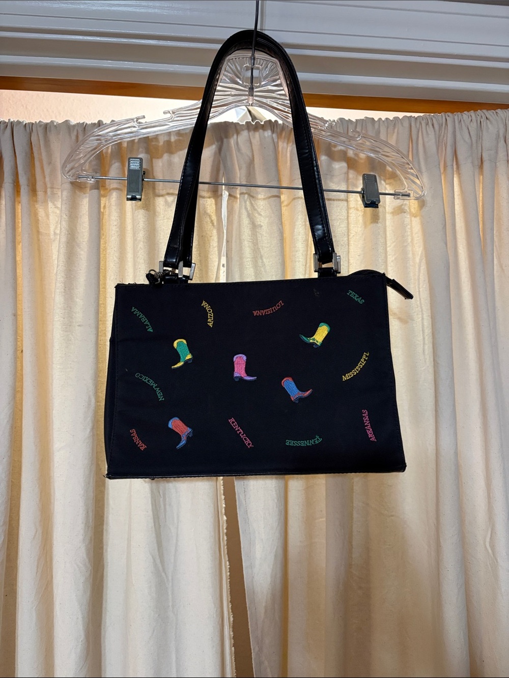 Vintage Western Nylon Bag